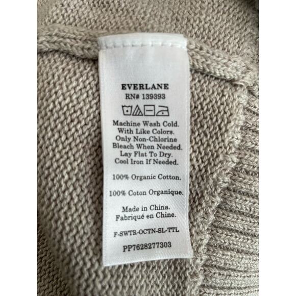 Everlane Sweater Turtleneck Sleeveless Stretch Knit - Picture 11 of 11